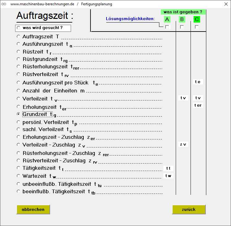 Übersicht