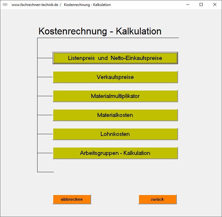 Übersicht