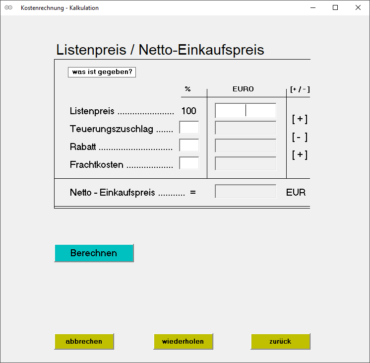 Übersicht